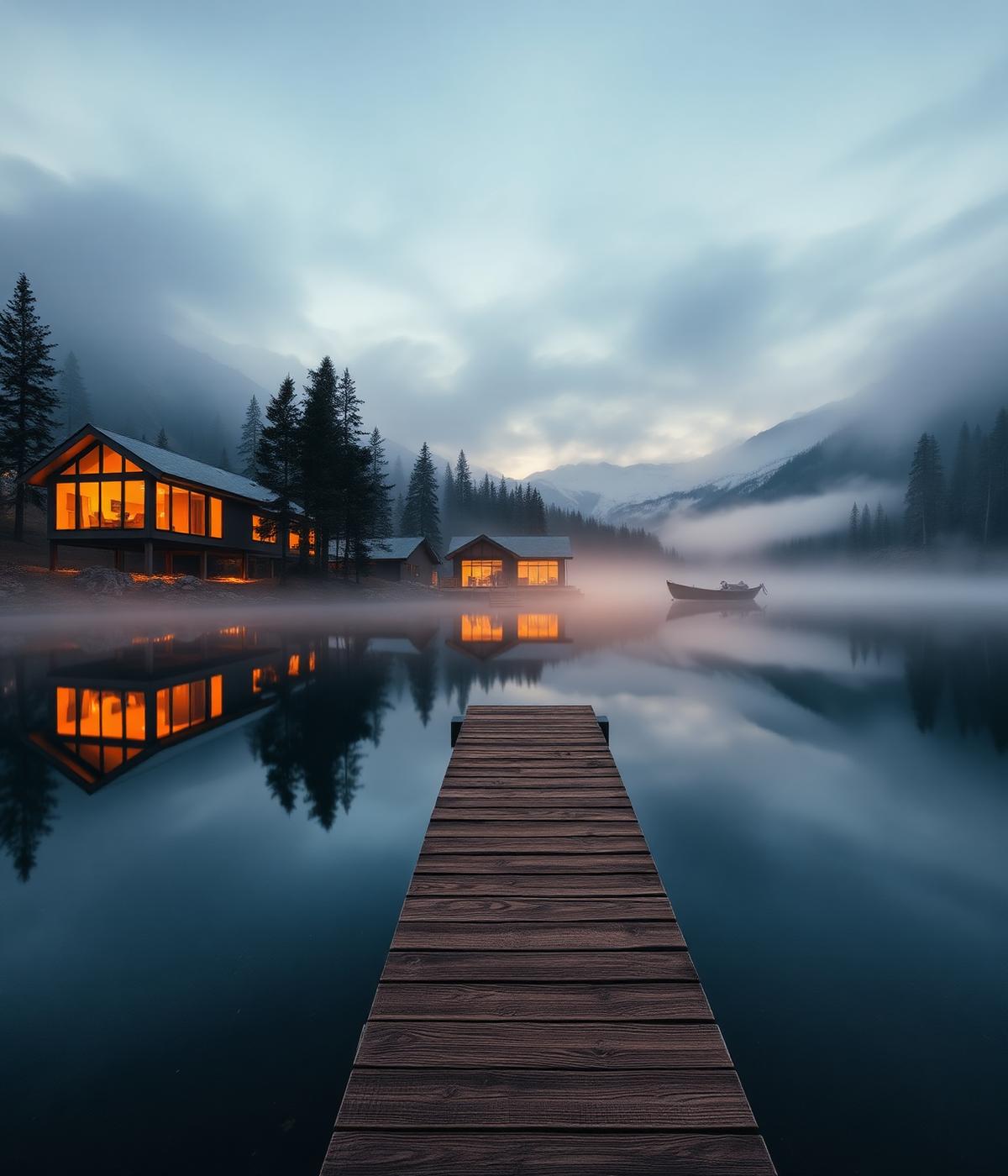 Lakefront home