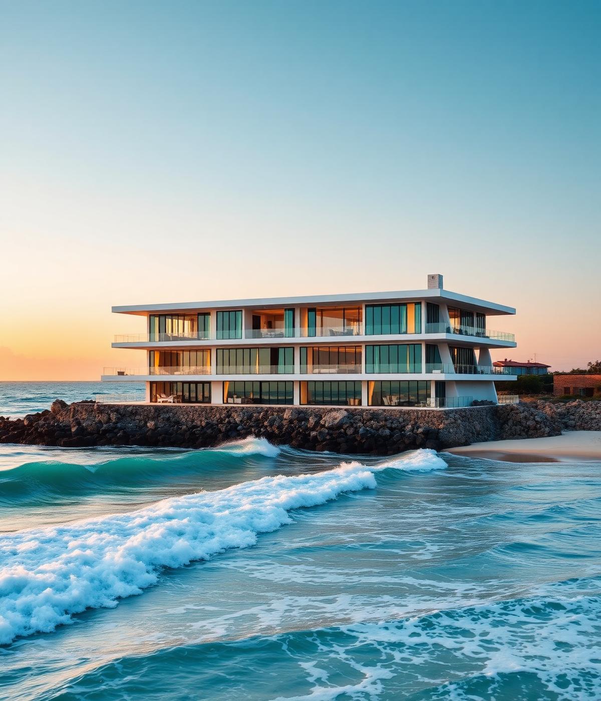Oceanfront home