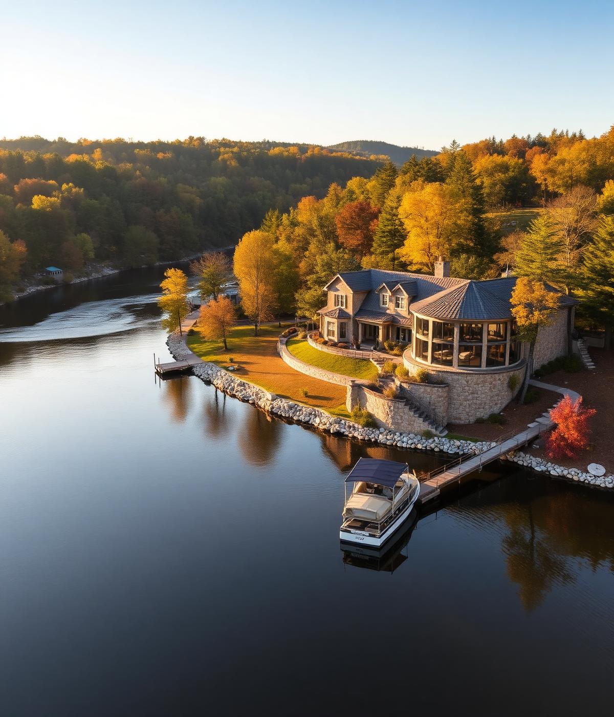 Riverfront home